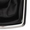 Ford Focus Mk2 04-08 SILVER Gear Shift Knob + Gaiter with CHROME Frame 5 SPEED