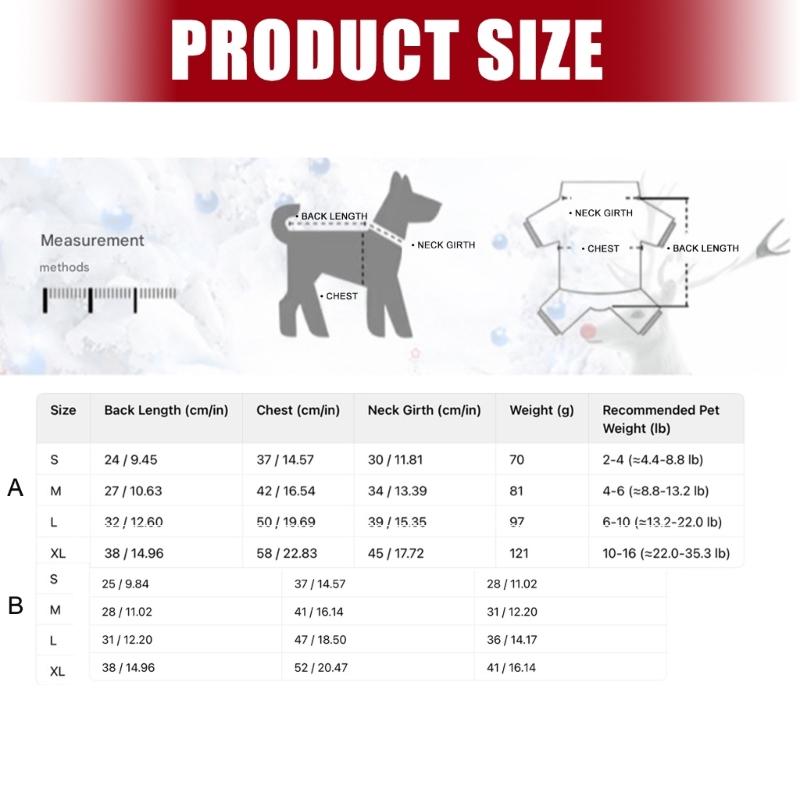 Christmas Themed Dog Clothing Velvets Plush Outfit Winter Wear With Snap Closures For Small Media Breeds