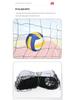 Tragbares Outdoor-Volleyballnetz mit vierseitiger Stahlseil-Einfassung