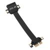 PCI Express X1 Adapter Cable Fast Data Transfer PCI Express 3.0 X1 to X1 Extension Cable for Sound Network Data Cards