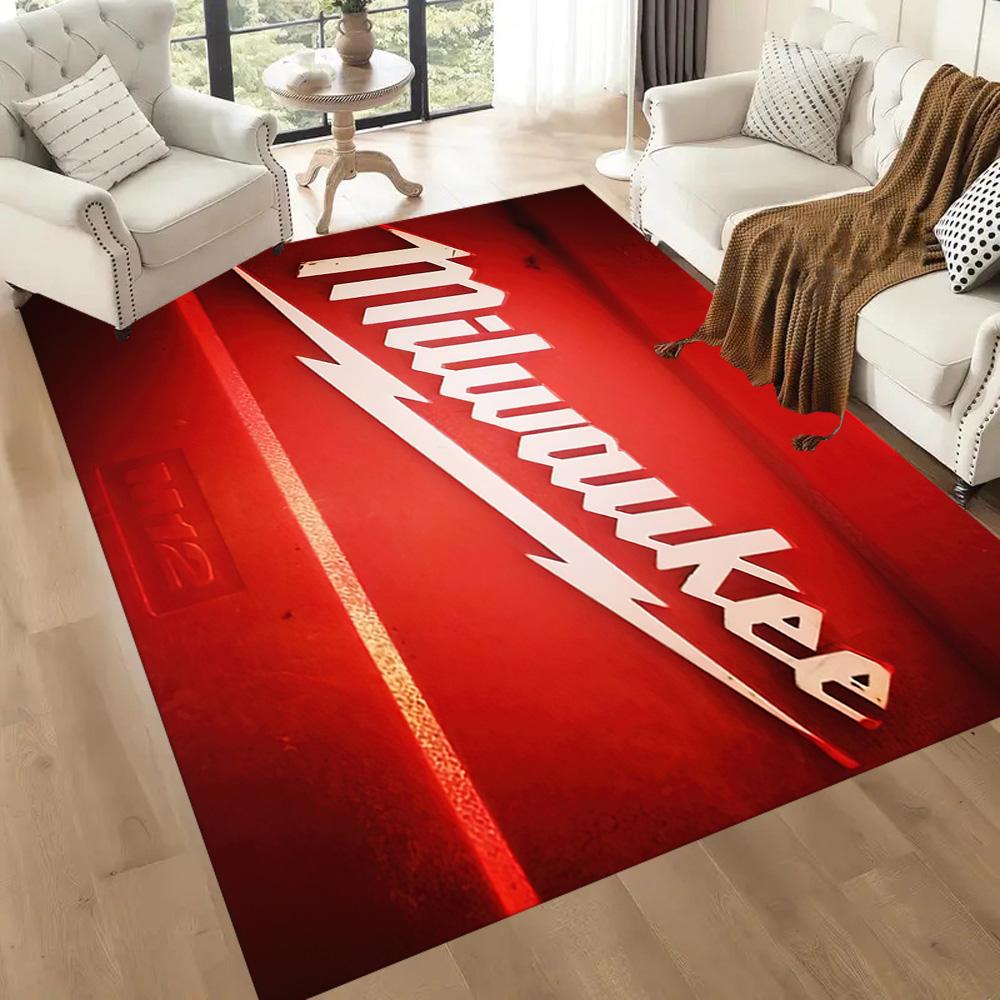 Love Milwaukee Tools Square Rugs Are a Great Choice for Living Rooms, Bedrooms, Home Décor, and As Gifts.