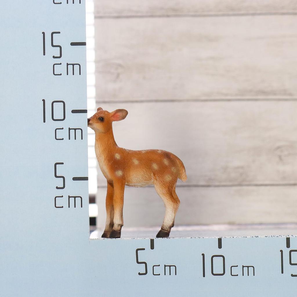 Castle Enterprise Standing Fawn (Small), 10cm Long, Set of 10 Figurines, for Commercial Use