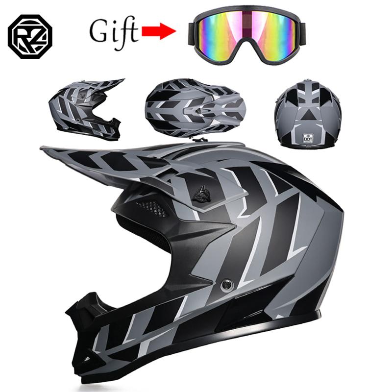 Professional Racing Motocross Helmet Off Road Helmet Motorcycle Off-Road Cartoon Childrenr ATV Motorcycle MTB Helmet