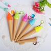 Lotto 6 Pezzi Penna Gel Gelato Cartone Animato Scrittura Carino Regalo Festa dei Bambini Penna Gel 0,38 Mm Forniture Scolastiche Accessori Ufficio