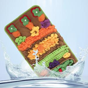 Indoor Outdoor Dog Snuffle Mat Interactive Slow Food Toy Stress Relief Sniffing Pad