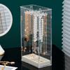 Plastic Jewelry Box Organizer Women Ring Necklace Jewelry Boxes Storage Bracelet Earrings Transparent Display Stand Accessories