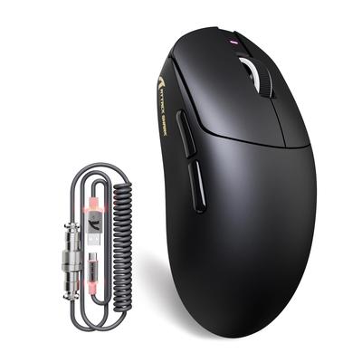 ATTACKSHRAK X8PLUS Wireless Gaming Lightweight 3395 Max DPI 3 RGB 500mAh Long Battery IceGrip Surface Suitable for Large Compatible Mouse, 55g,