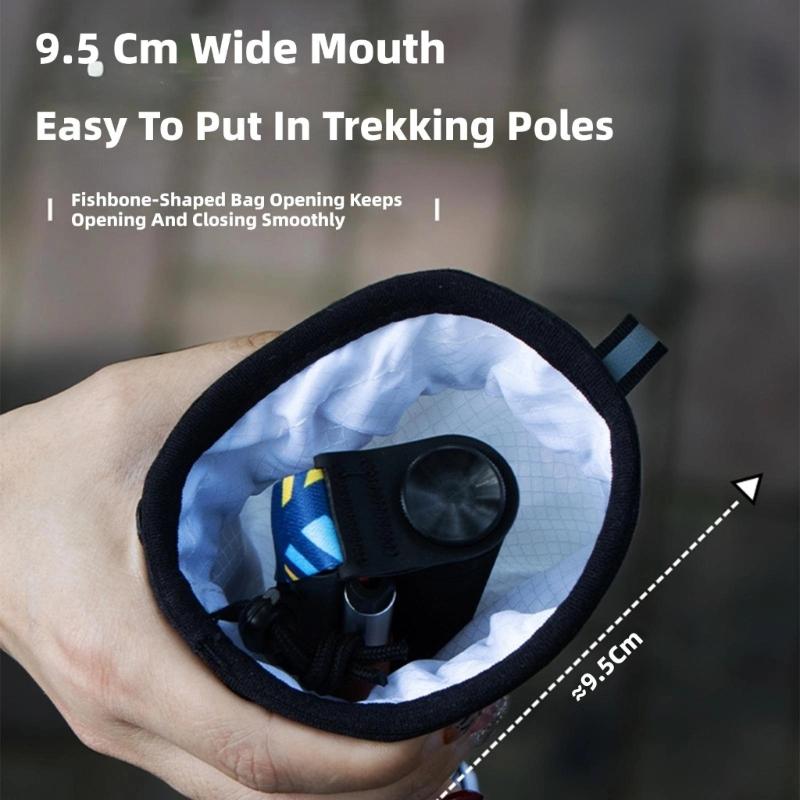 Waterproof Trekkings Poles Holder Light weight External Hiking Poles Storage Bag for Backpacks and Gear Storage