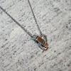 Patrick Necklace 92.5 Silver Necklace White Trm Ptn13Shlk