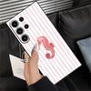 Marine Animals Soft Back Phone Cover Case for Samsung Galaxy S9 S20 S25 Ultra S25+ S24 Plus S23 FE S21 S24+ S22