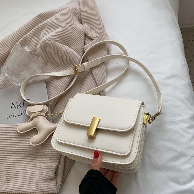 Bag Women's New Fashion Messenger Bag Casual Versatile Shoulder Small Square Bag