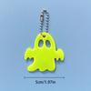 Halloween Ghost Reflective Pendant Keychain & Backpack Charm