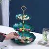 Luxury Multi-Layer Fruit and Snack Stand: Three-Tier Dessert and Candy Holder for Living Room