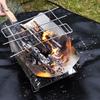 Outdoor Fireproof Mat with Handle Firewood Carrier Bag Heat-Resistant Flame Retardant Deck Patio Lawn Camping Stove BBQ