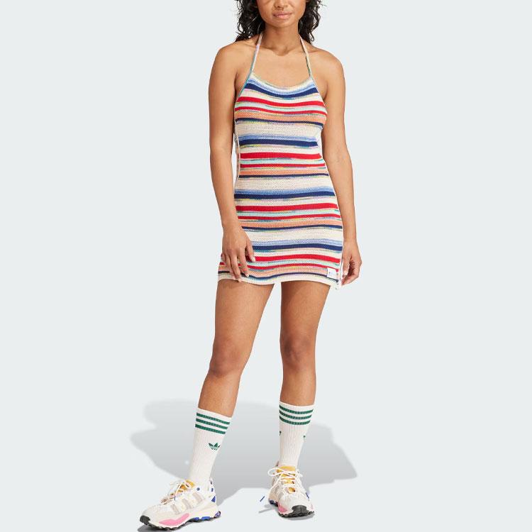 adidas x KSENIASCHNAIDER Knitted Halter Dress Multicolor Women IU2511
