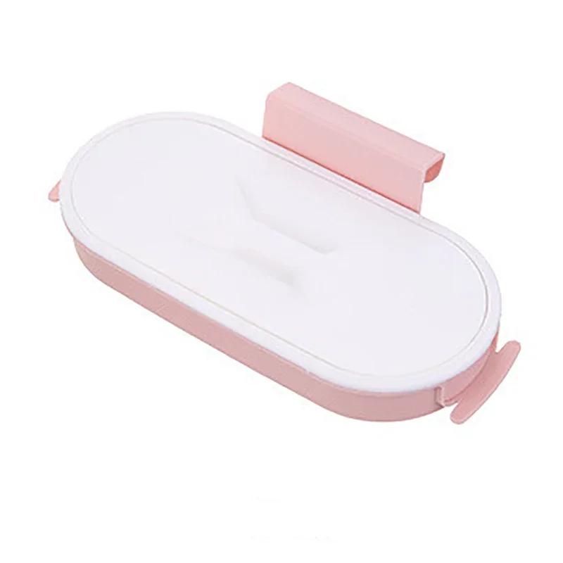 Garbage Bag Holder Kitchen Cabinet Door Basket Hanging Trash Can Waste Bin Garbage Rack Tool Storage Holder Kitchen Organizer