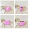 Cute Little Girls Mini Shoulder Bag for Kids Fashion Small Lovely Patent Leather Children's Coin Bags