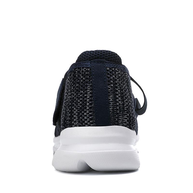 Large size spot women's shoes summer breathable lightweight flat shoes Velcro casual women's shoes mother shoes