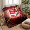 Coperta in Flanella Pile Rugby Galles Coperta Calda e Accogliente per Divano Letto Viaggio Uso in Tutte le Stagioni