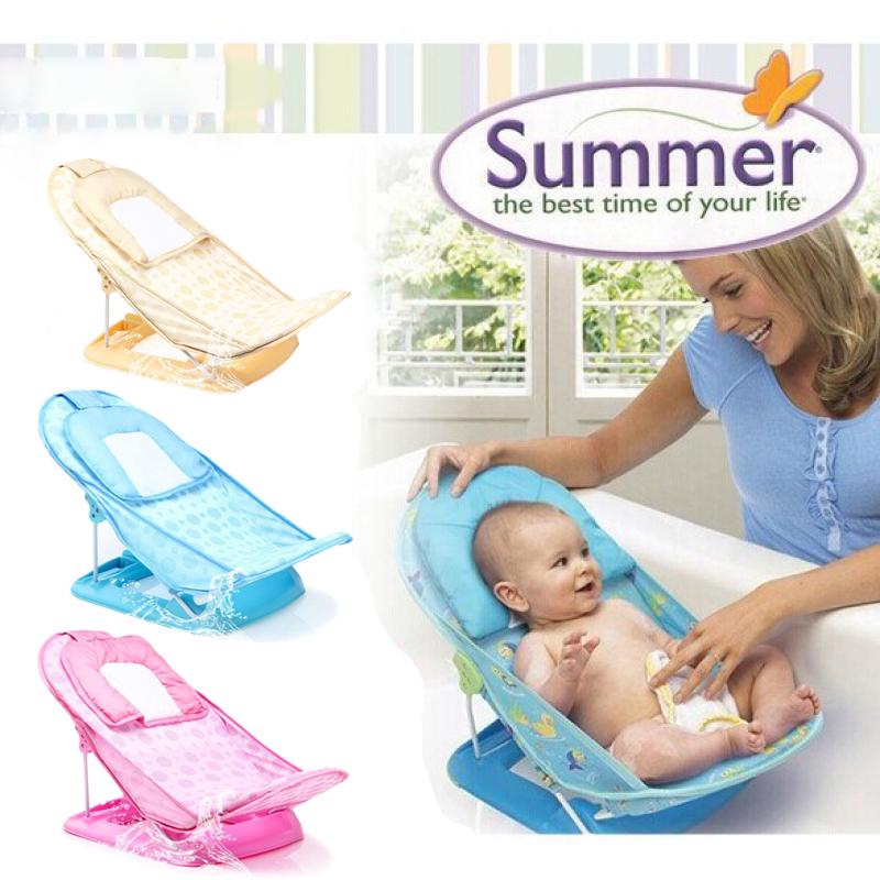 Buy Foldable Baby Bath Tub Bed Pad Portable Baby Bath Chair Shelf Baby