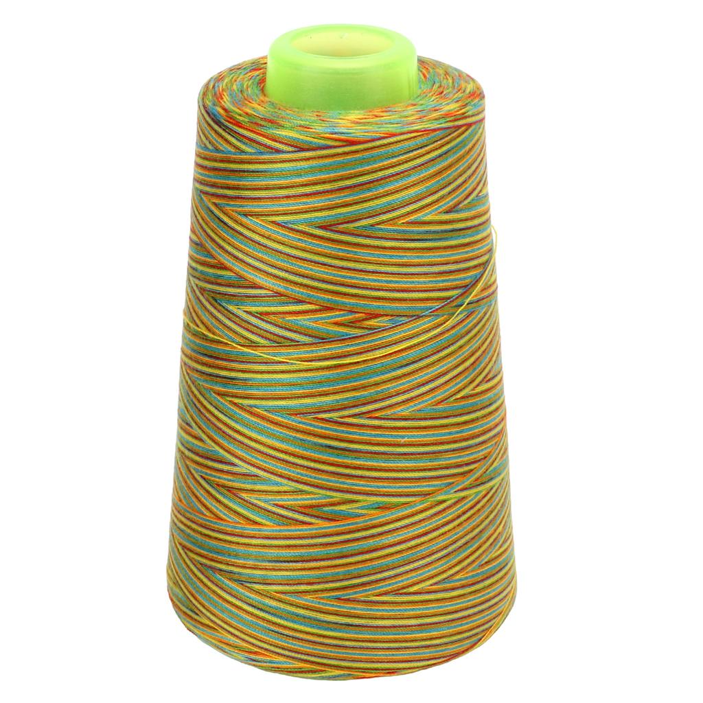 Sewing Thread Durable Polyester Sturdy Wide Application Colorful Embroidery 402 Thread for Sewing