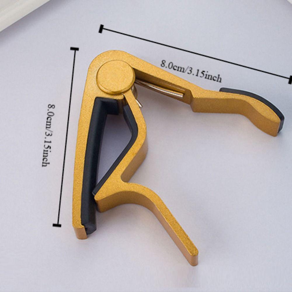 Aluminum Alloy Mandolin Clamp Arc-shaped Tuners High-quality Guitar Capo