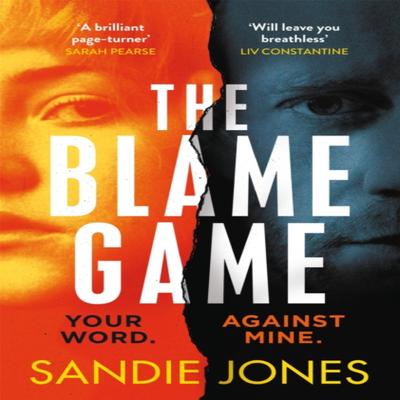The Blame Game by Sandie Jones Paperback Book 9781529086393