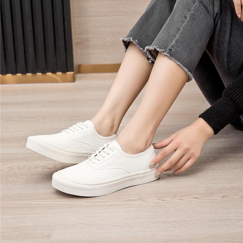 New Women Flat Sneakers Shoes Non-slip Women's Skateboard Shoes Breathable Student Female Shoes Running