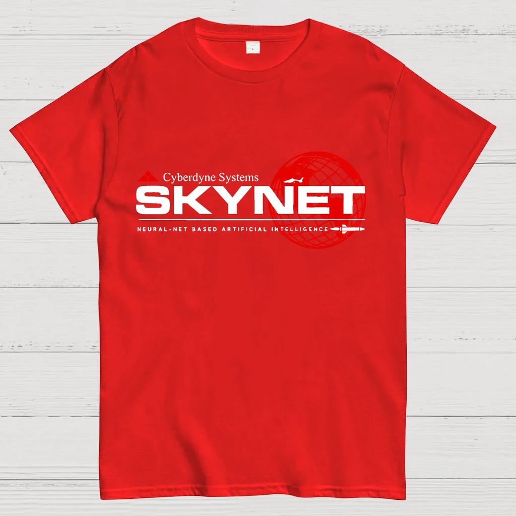 Cyberdyne Systems Skynet Unisexs Graphic Tshirt Soft Moisturewicking Cotton Shirt Summer Casual Beach Wear Clothing Unisex