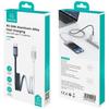Kabel USAMS Bicolor Series SJ757 PD 30W USB-C/Lightning 1.2m czarno biały