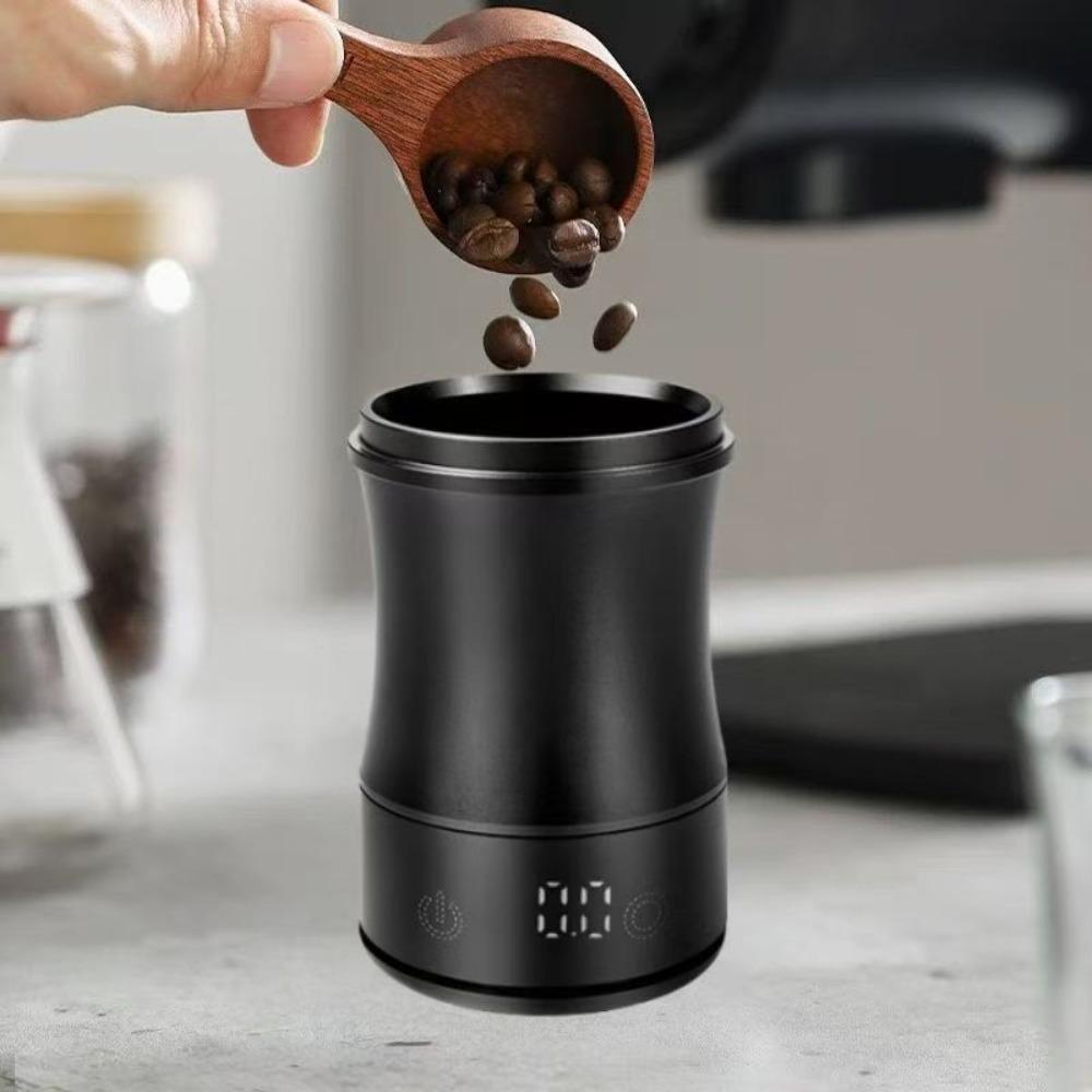 High-precision Electronic Coffee Scale Aluminium Zinc Zinc Alloy Coffee Powder Cup Portable Tea Cup  Barista