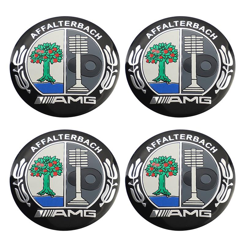 4Pcs 56mm Car Wheel Hub Center Cap Emblem Badge Stickers For Mercedes Benz AMG W205 W204 W206 W213 W212 W211 W222 W221 W177 W176