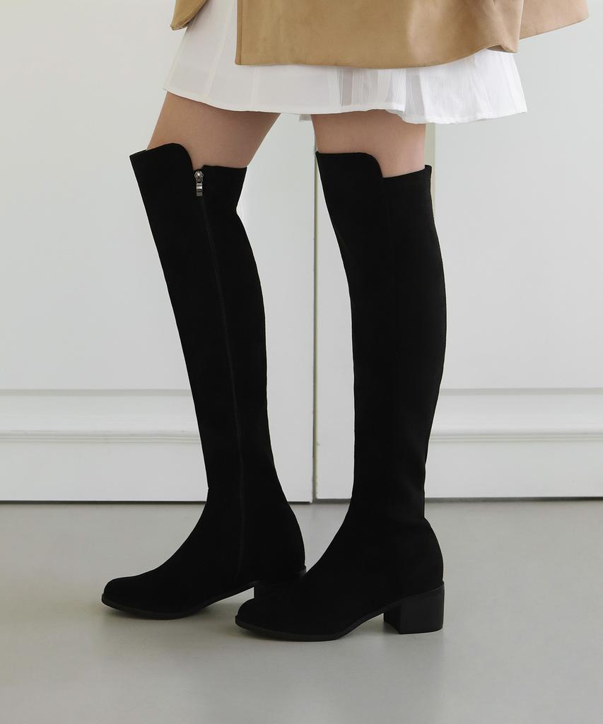 Sappun Polish Spandex Long Boots (3.5Cm/5Cm)
