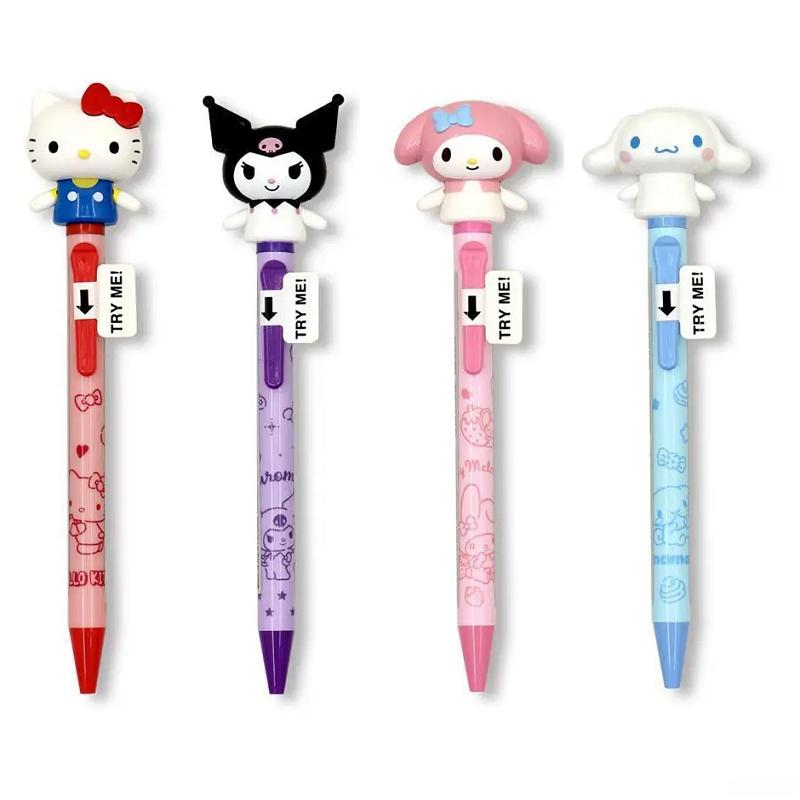  Press Neutral Pen  Family Student Press Neutral Pen Set Student Stationery Gift Cartoon Kitty Neutral Pen
