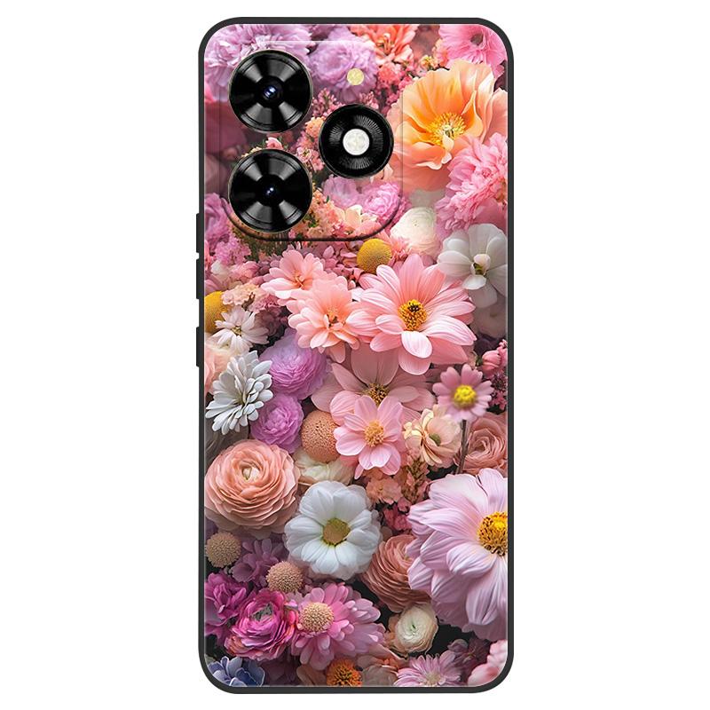 For Infinix Smart 8 Case X6525 Marble Soft Matte Silicone Back Cover For Infinix Smart 8 Pro Smart8 Plus Full Coverage Shell