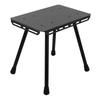 Portable Folding Stool Lightweight Aluminum Oxford Fabric Seat Cushion 330.7lbs Load Bearing Fishing Camping Chair for Hiking