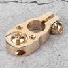 Battery Terminal Pure Brass 15.9-17.5 for Car Truck Bolt Positive and Negatice Pole Brass Battery Terminal Car