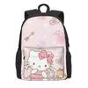 School Bag, Convenient For Primary And Secondary School Students, Large-Capacity Backpack, Full-Print Leisure Travel Backpack