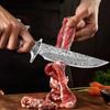 2022 Designer 5Cr15Mov Edelstahl 6 Zoll geschmiedetes Kochmesser Boning Camping serbisches Messer Küche Metzgermesser Fleisch Obst Cleaver