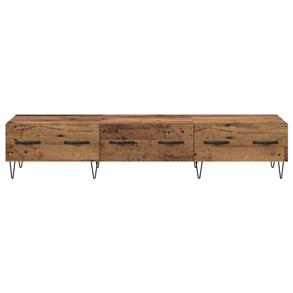 TV Stand Reclaimed Wood Look 150 x 36 x 30 cm Engineered Wood