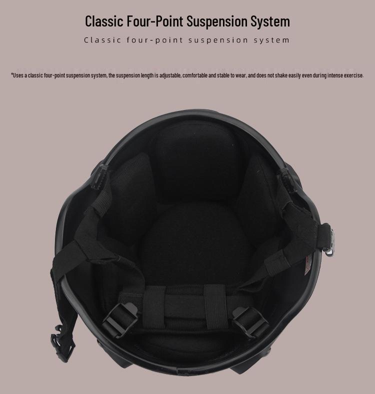 MICH2000 Fiberglass Training Helmet 1.5KG for Special Forces & Cycling