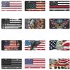 Amerikanische Flagge Weißkopfseeadler Metall Kennzeichen USA Patriotisch Aluminium Auto Vorne Vanity Tag 12x6 Zoll