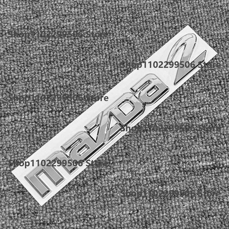 ABS Silver Black carbon Car Emblem Logo Badge Sticker Decal For Mazda 6 Mazda 3 Mazda 2 Mazda 5 Mazda 8 accessories styling NNG44
