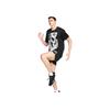 Nike Rise 365 Run Energy Printed Quick-Dry Straight-Cut Crew Neck Short Sleeve SS24 Regular Shoulder T-Shirt Men Tops Black FN3997-010