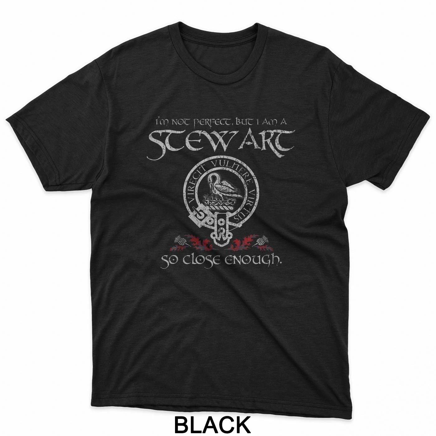 

Stewart Clan Proud Heritage Scottish Last Name Vintage T-Shirt L