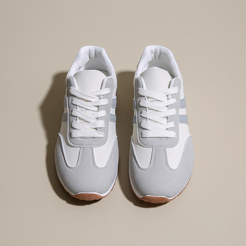 

2025 spring and summer new casual shoes fashionable versatile travel running shoes breathable cloth lightweight sports women s shoes 43