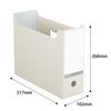 Kokuyo NEOS File A4 Set of Box, Size, 2, Off-White, A4-NELF-WX2