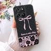 Modne etui na telefon z literami dla Motorola Moto G77 G67 Tylna osłona dla MOTO G67 G77 5G Miękkie czarne silikonowe etui