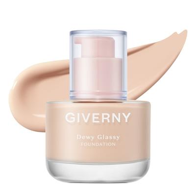 Dewy Glassy Foundation 30ml, 1 Piece, 13NW Pale Ivory