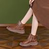 Women's Boots 2026 New Autumn/Winter Soft Bottom Spring/Autumn Single Boots Brown Short Boots